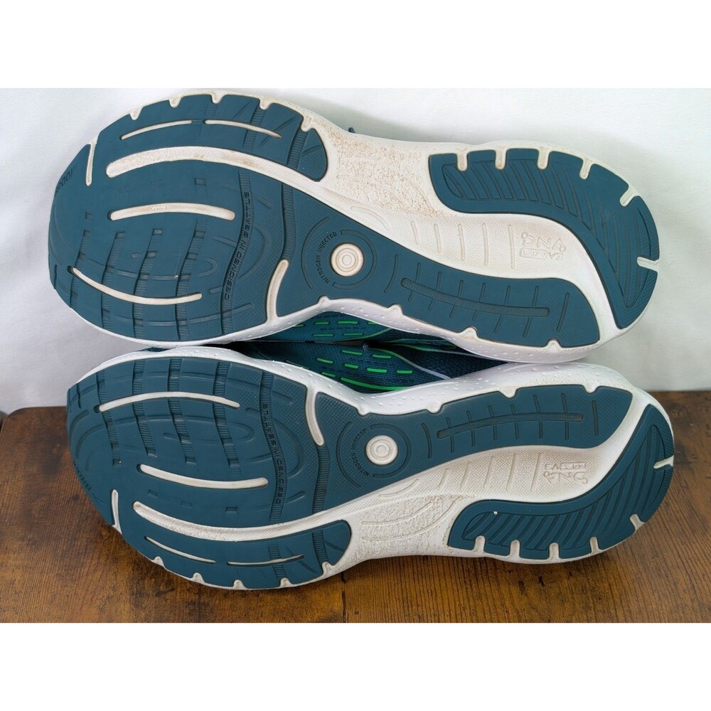 Brooks Men’s Running Shoes Glycerin 20 Size 9D Kayaking/Heron/Green Gecko - Picture 13 of 13